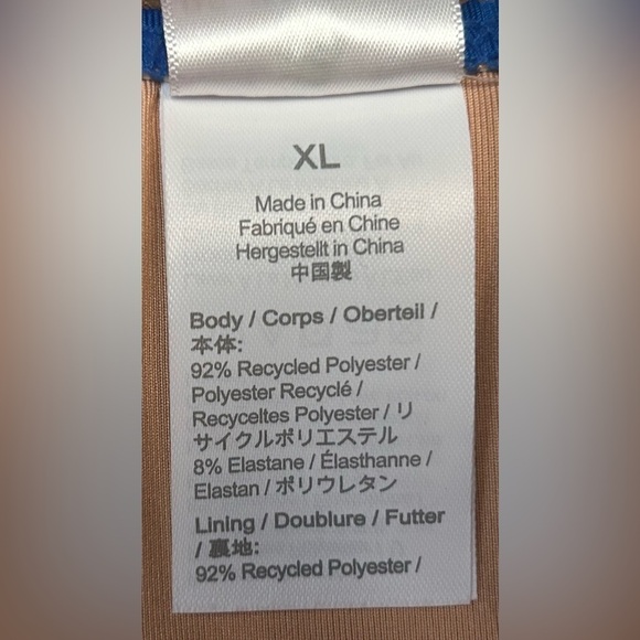 NWT J. Crew Blue Wide-Rib Hipster Full-Coverage Bikini Bottom, Low-Mid-Rise, XL - Picture 10 of 14